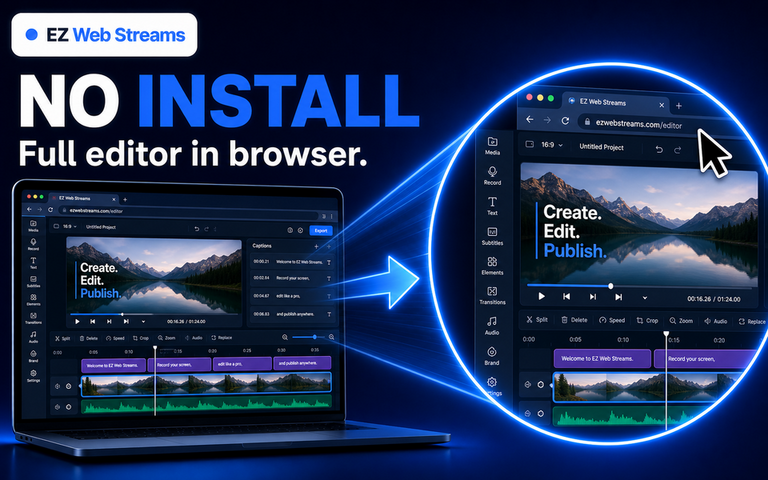 The Free Online Video Editor in Your Browser